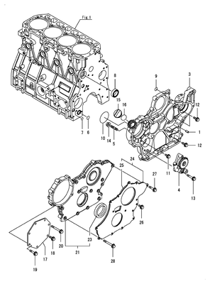 GEAR HOUSING (4TNV98T-ZGGM) GEAR HOUSING (4TNV98T-ZGGM)