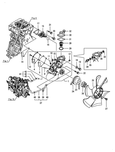 COOLING WATER SYSTEM (4TNV84T-GGF)