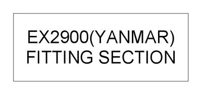 FITTING SECTION (EX2900(YANMAR))