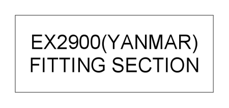 FITTING SECTION (EX2900(YANMAR))