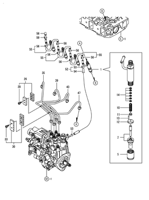 FUEL INJECTION VALVE (4TNV88-DSA) FUEL INJECTION VALVE (4TNV88-DSA)