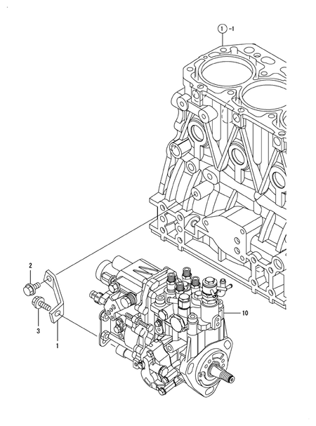 FUEL INJECTION PUMP (4TNV84-KLAN) FUEL INJECTION PUMP (4TNV84-KLAN)