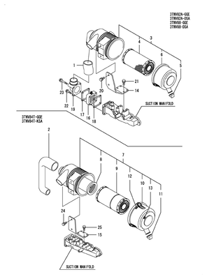 AIR CLEANER (3TNV82A-DSA) AIR CLEANER (3TNV82A-DSA)