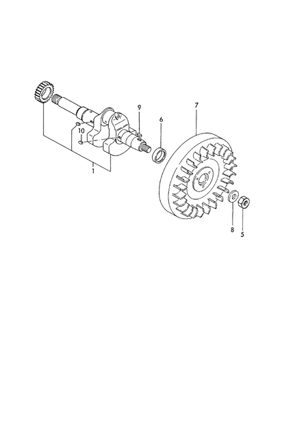 CRANKSHAFT (LP8E)