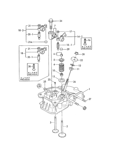 CYLINDER HEAD (YLP3E)