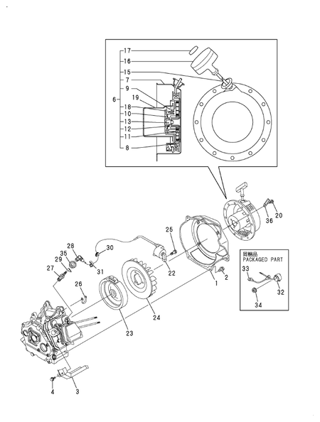 FLY.MAGNETO & STARTING DEVICE (GA340SEHPSK)
