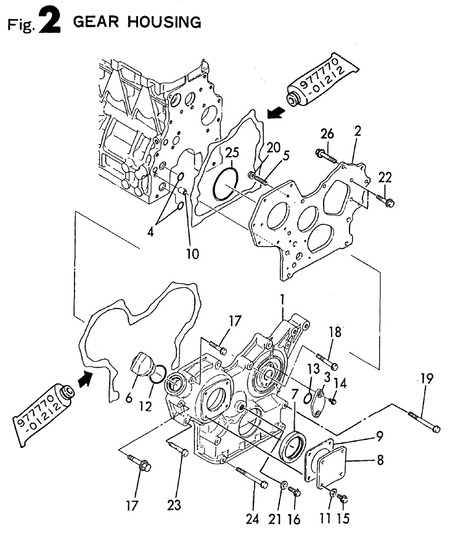 GEAR HOUSING (4JH2LTE-K) GEAR HOUSING (4JH2LTE-K)