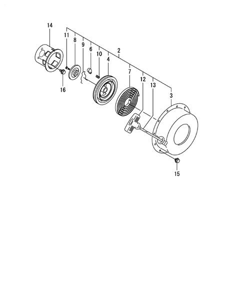 RECOIL STARTER (L48N6-PEY2YI) RECOIL STARTER (L48N6-PEY2YI)