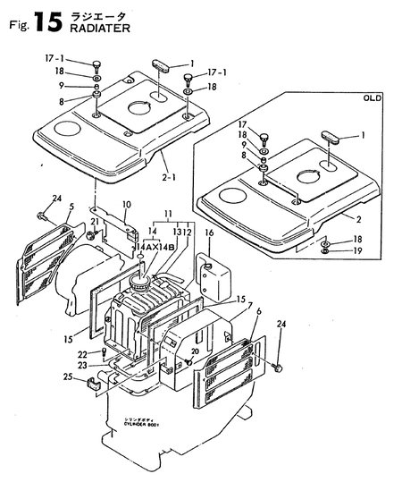 RADIATOR (TF65R-DI) RADIATOR (TF65R-DI)