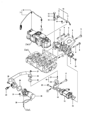 EXHAUST MANIFOLD (3TNV88C-KRNSQ)