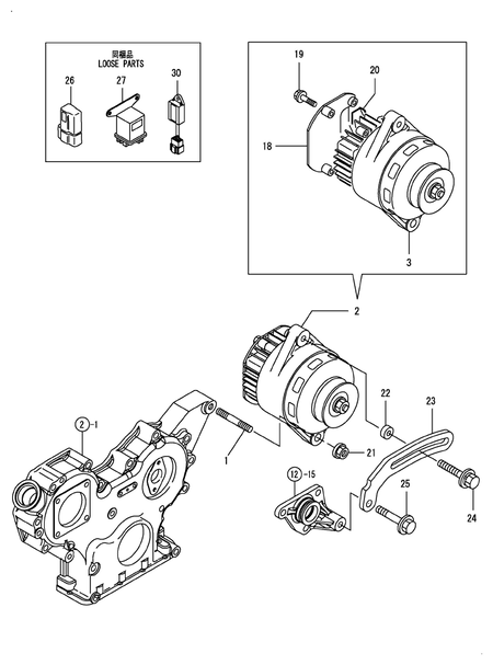 GENERATOR (4TNV84T-BGGE)