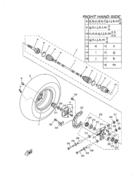 REAR WHEEL 2 (YU700G-RD(2022US))