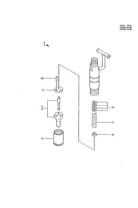 FUEL INJECTION VALVE (4TN82TL-RGB)