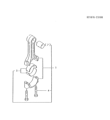CONNECTING ROD (4T95LT-NC)