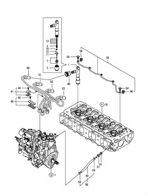 FUEL INJECTION VALVE (4TNV84T-BGGE) FUEL INJECTION VALVE (4TNV84T-BGGE)