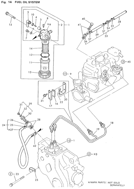FUEL OIL SYSTEM (2T75U-NP)