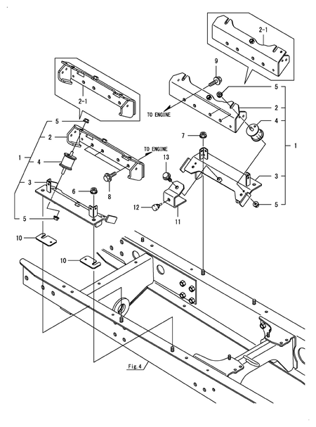 ENGINE MOUNT (SA424)