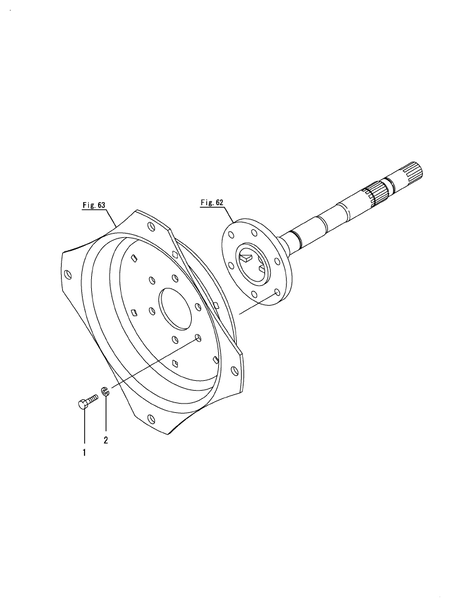 HUB BOLT (EX3200(YANMAR))