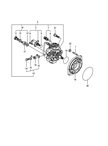 FUEL SUPPLY PUMP (4TN107FTT-5SMUF)