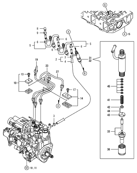 FUEL INJECTION VALVE (3TNV88-MRE) FUEL INJECTION VALVE (3TNV88-MRE)