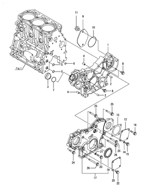 GEAR HOUSING (3TNV88C-DYEM) GEAR HOUSING (3TNV88C-DYEM)