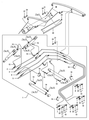 HYDRAULIC PIPING (YL610,US)