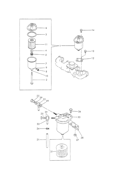 FUEL STRAINER (4T95LE-GB) FUEL STRAINER (4T95LE-GB)