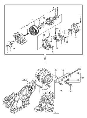 GENERATOR (4TNV98C-XNRA) GENERATOR (4TNV98C-XNRA)