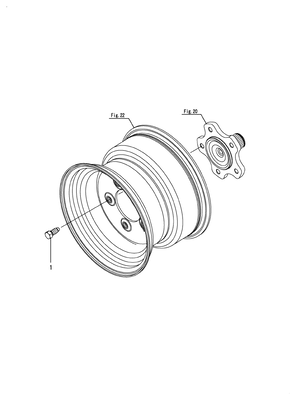 HUB BOLT (SC2450(YANMAR))