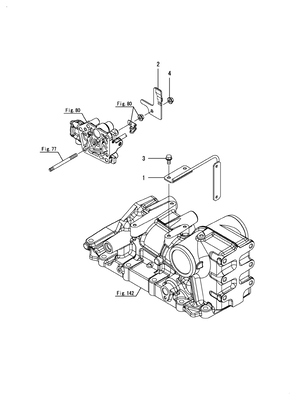 P.T.O. HARNESS BRACKET (YM359A)