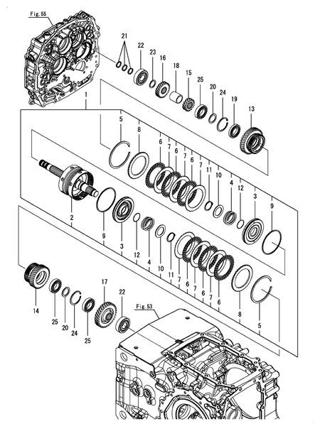 REVERSER SHAFT (YT357AJ,Y(100001-)