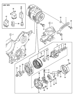 GENERATOR (2TNV70-HGE) GENERATOR (2TNV70-HGE)