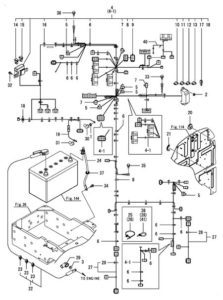 WIRE HARNESS (YM357A)