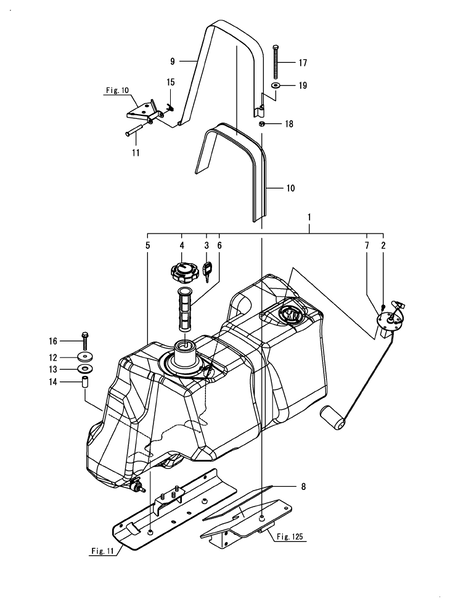 FUEL TANK (YM357A)