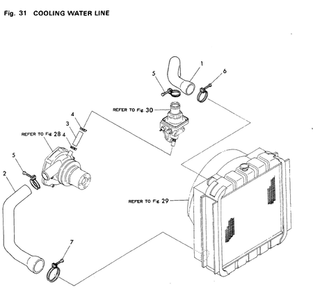 COOLING WATER LINE (4T112TLE-PP)
