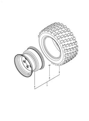 FRONT TIRE R3 (SC2450(YANMAR))