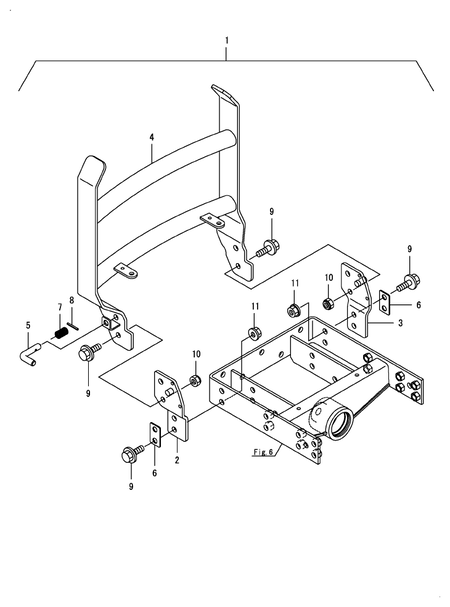 GRILLE GUARD (SA424)