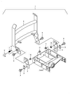 GRILLE GUARD (SA424)