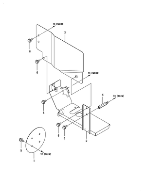 ENGINE COVER(CABIN) (YT359Y)