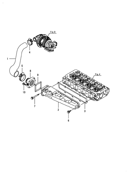 SUCTION MANIFOLD (4TNV84T-GGF)
