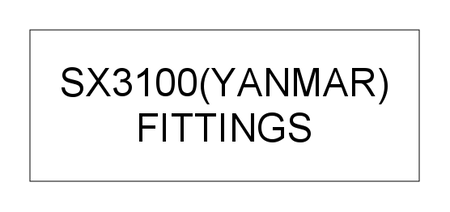 FITTINGS (SX3100(YANMAR))