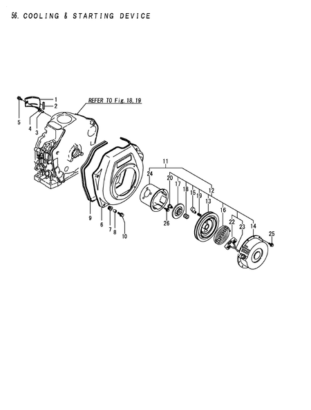 (26A)COOLING & STARTING DEVICE (L40AE-DP3ST)