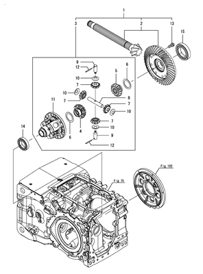DIFFERENTIAL GEAR (YT359Y)