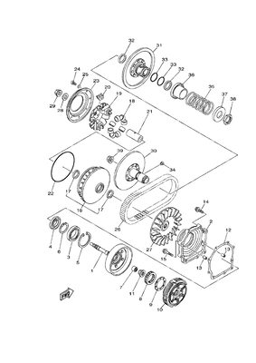 CLUTCH (YU700G(2018US)) CLUTCH (YU700G(2018US))