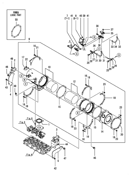 DIESEL PARTICULATE FILTER(DPF) (4TNV88C-DYEM) DIESEL PARTICULATE FILTER(DPF) (4TNV88C-DYEM)