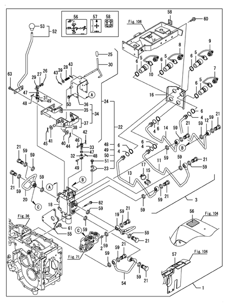 SUB CONTROL VALVE (EX3200(YANMAR))