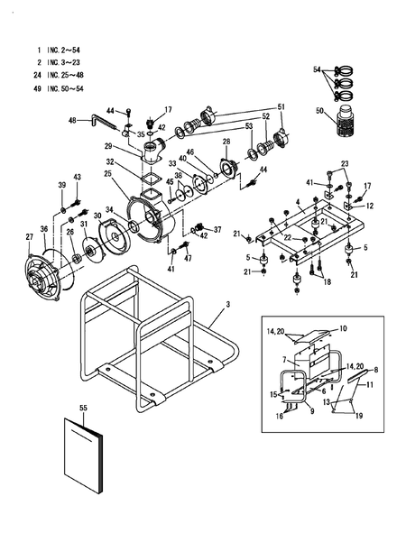 PUMP SET (YDP40STN) (YDP40STN)