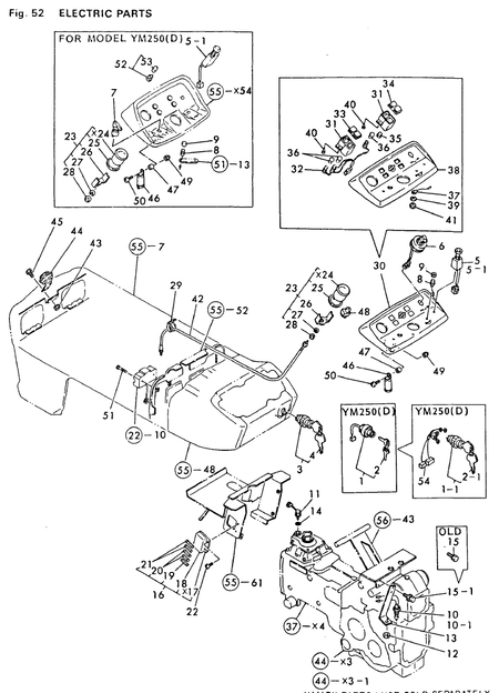 ELECTRIC PARTS (YM220D)