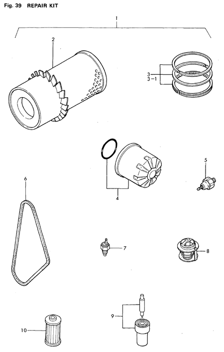 REPAIR KIT (2T75U-N)