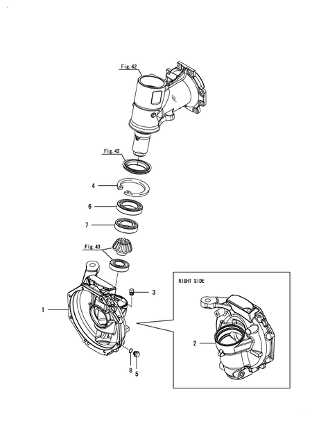 FRONT GEAR BOX (YT359Y)